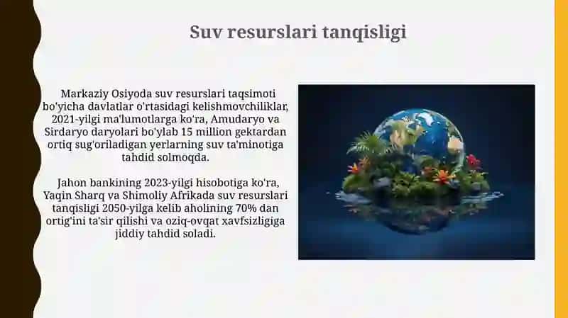 Ekosistemalardagi global oʻzgarishlar 3