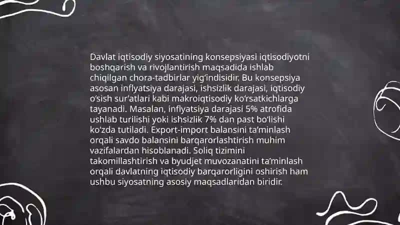 Davlat iqtisodiy siyosati 3