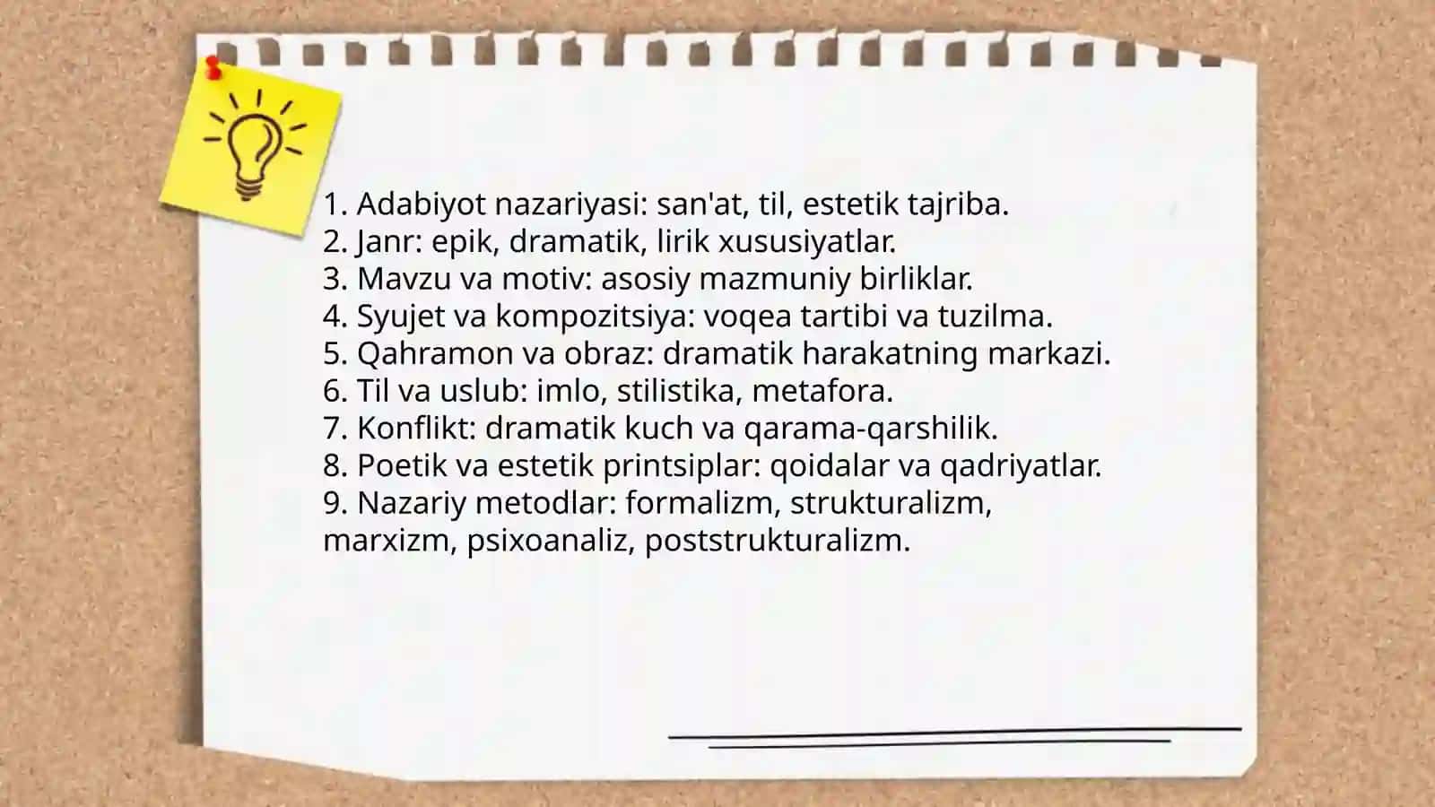 Umumiy, qiyosiy va milliy adabiyot 3