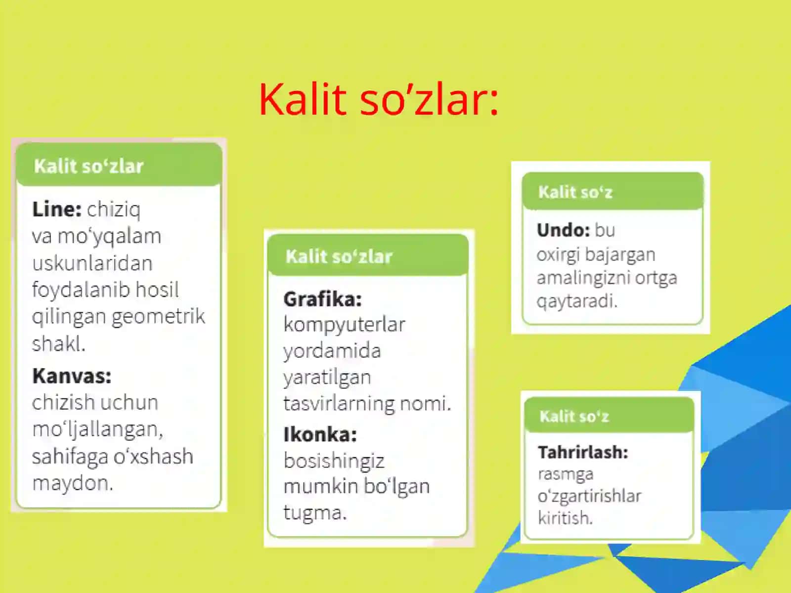Tasvirlar bilan ishlashni boshlash. Line uskunasidan foydalanish 3
