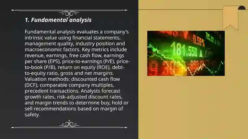 Stock markets and investments 3
