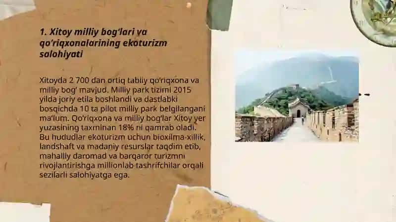 Xitoy Eko turizmi 3
