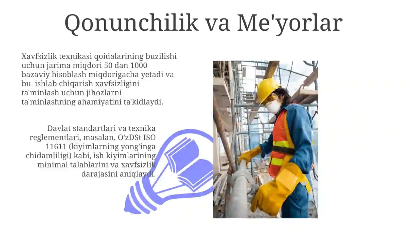 Xavfsizlik texnikasi qoidalarining buzilishi 3