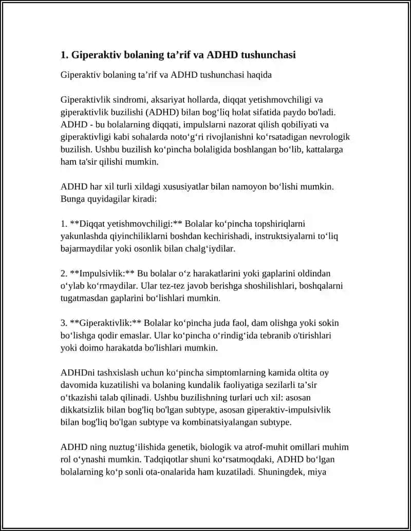 GIPERAKTIV BOLA 3