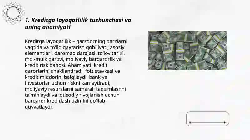 Kreditga layoqatlilik tahlili 3