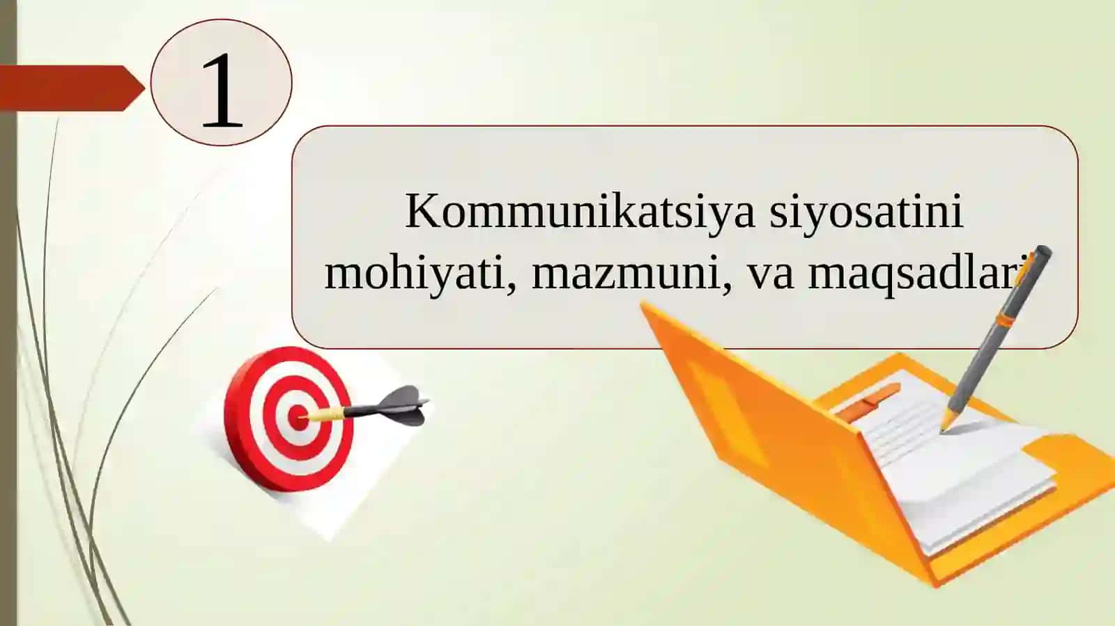 Kommunikatsiya siyosati 3