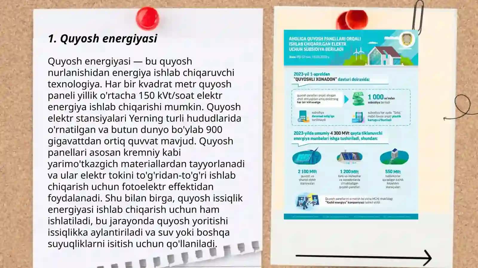 Qayta tiklanuvchi energiya turlari 3