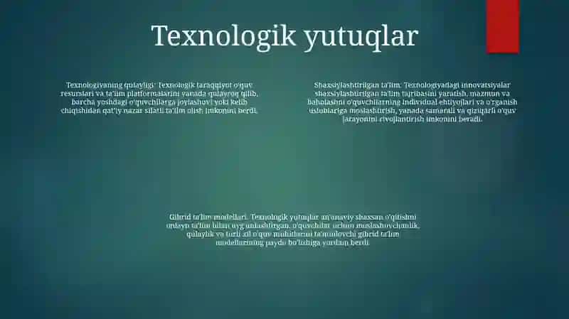 Ta'Limda Innovatsion Jarayonlar 3