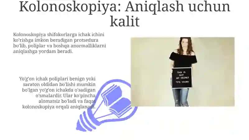 Yo'g'on ichak poliplari toʻgʻrisida 3