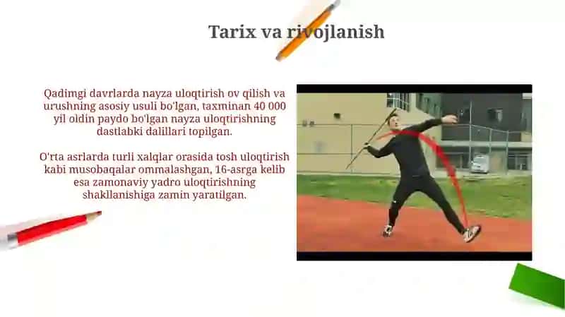 Nayza uloqtirish texnikasi 3
