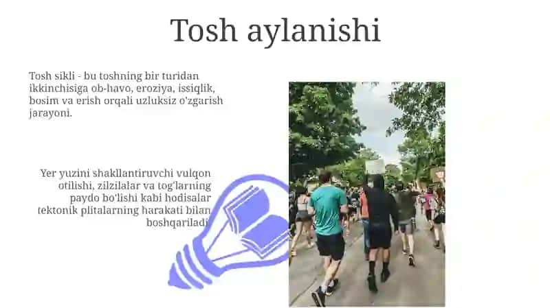 Litosfera va unda sodir bõladigan voqea va hodisalar 3