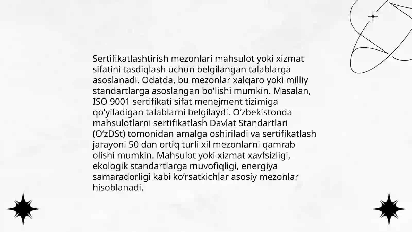 Sertifikatlashtirish sxemalari 3