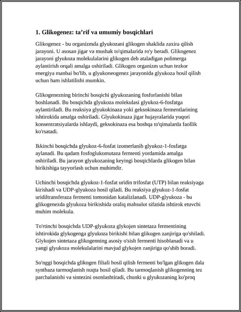GLIKOGENEZ VA AGLIKOGENEZ 3