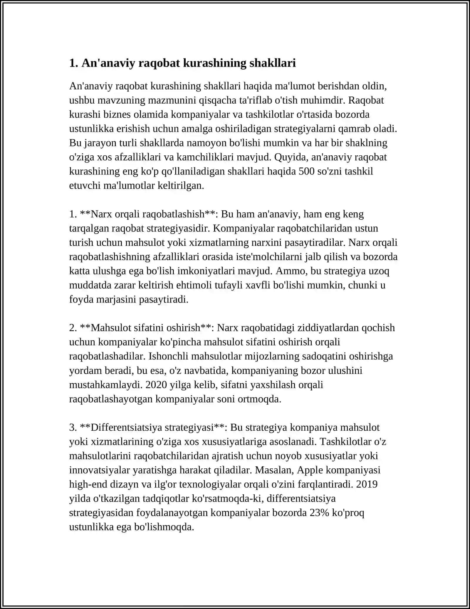 RAQOBAT KURASHINING SHAKLLARI VA USULLARI 3