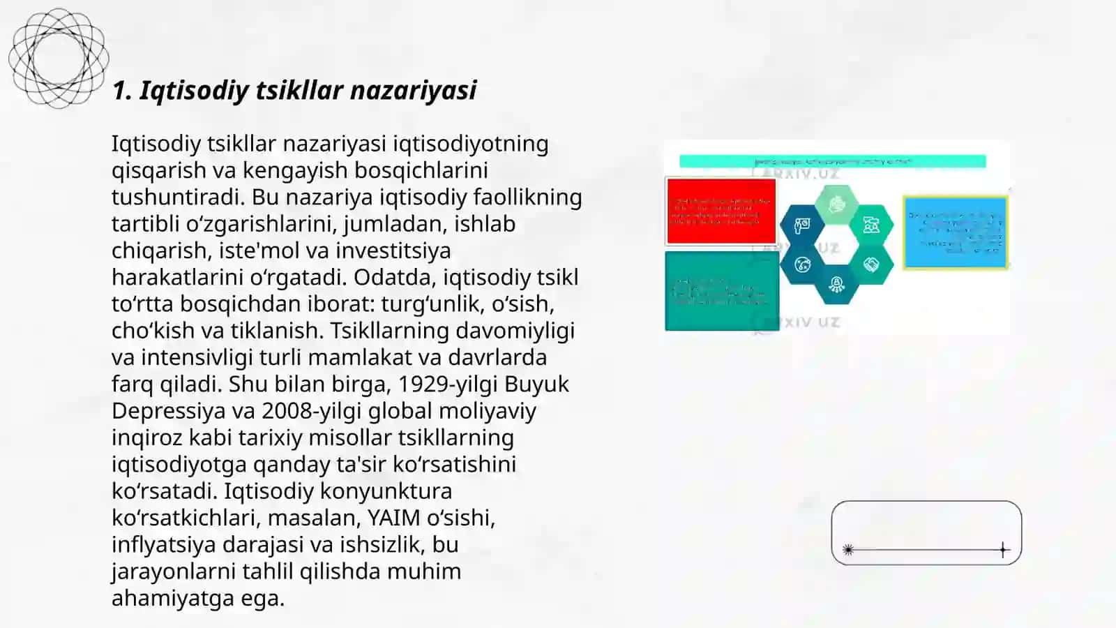 Iqtisodiy tsikllar nazariyasi 3