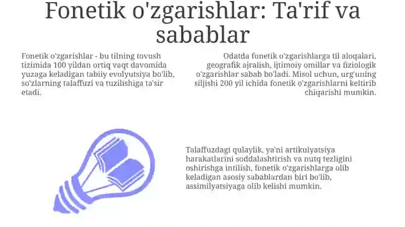 Fonetiko'zgarishlar 3