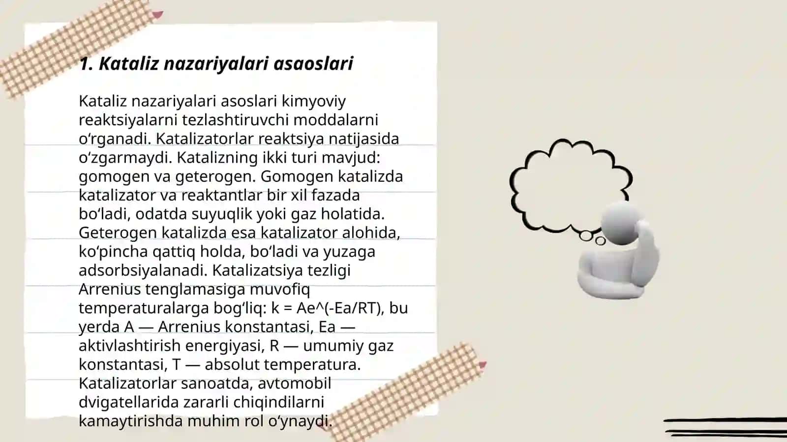 Kataliz nazariyalari.fermentativ kataliz 3