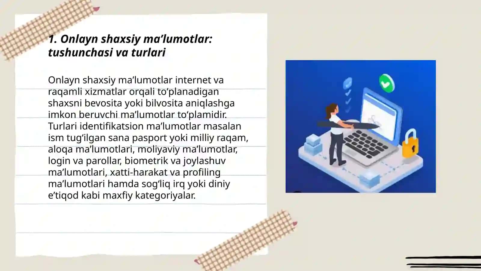 Onlayn shaxsiy maʼlumotlar: xavf va himoya 3