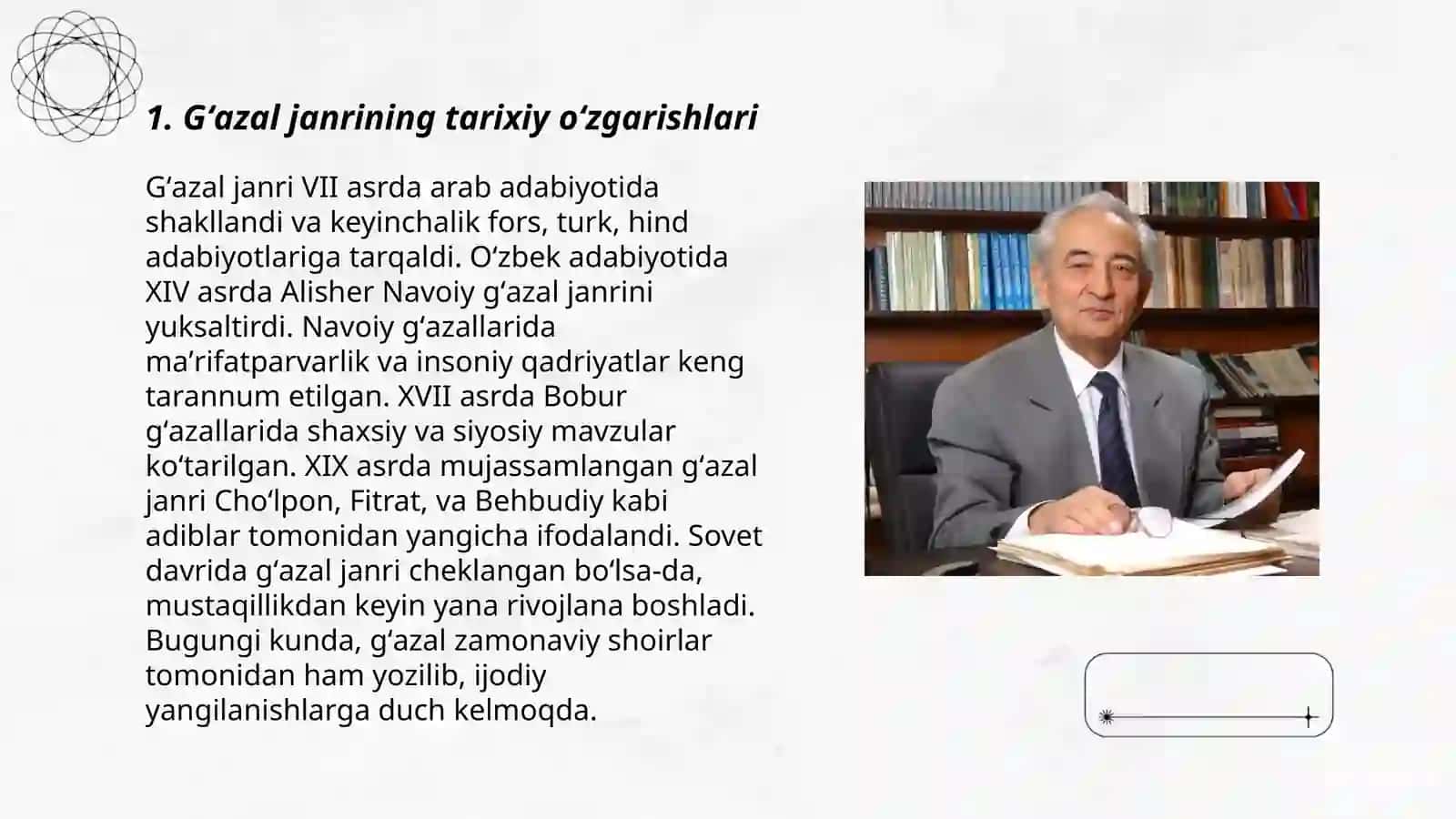 Gʻazal janri tipologiyasi 3