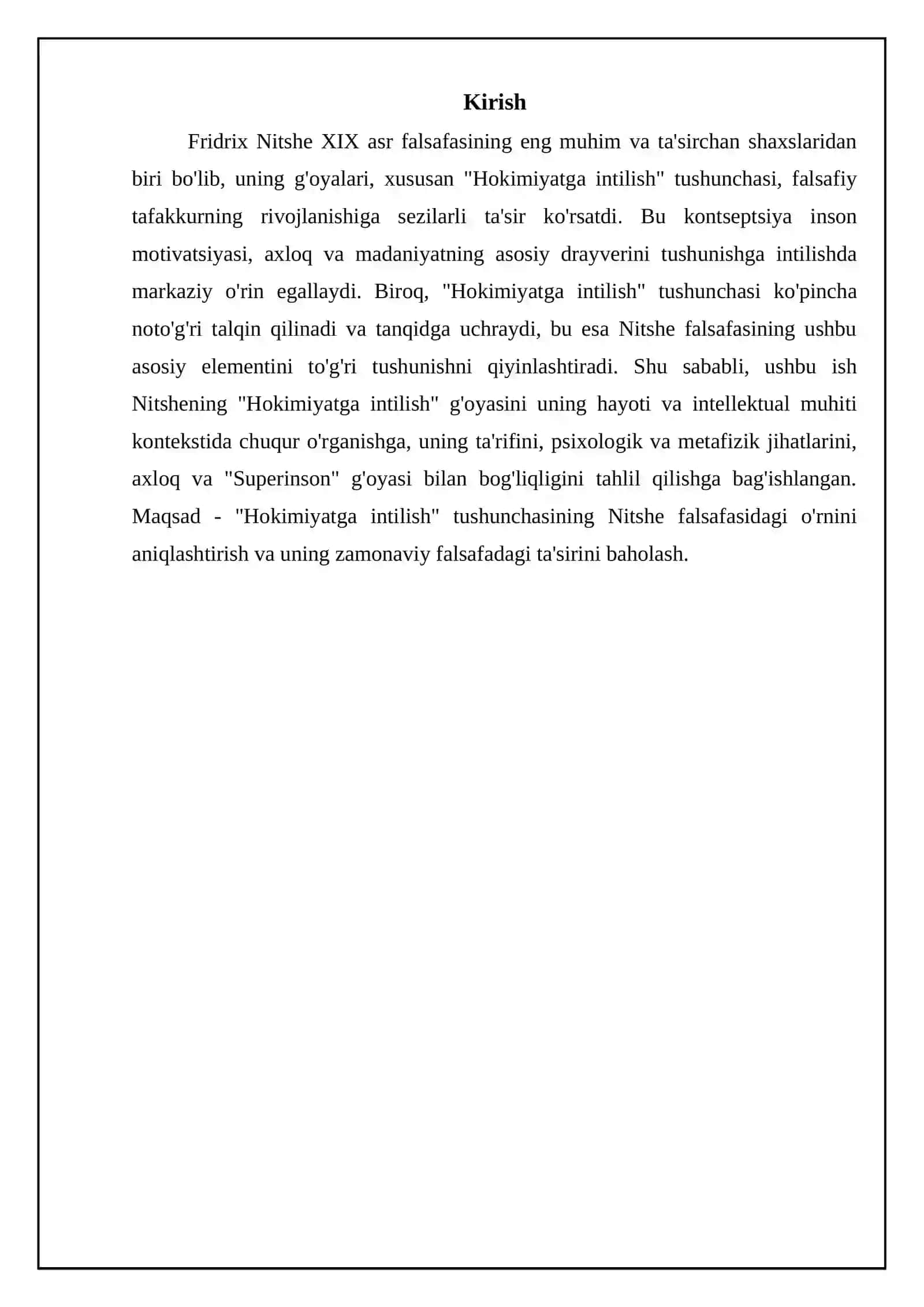 Hokimiyatga intilish: mohiyati va kelib chiqishi 3