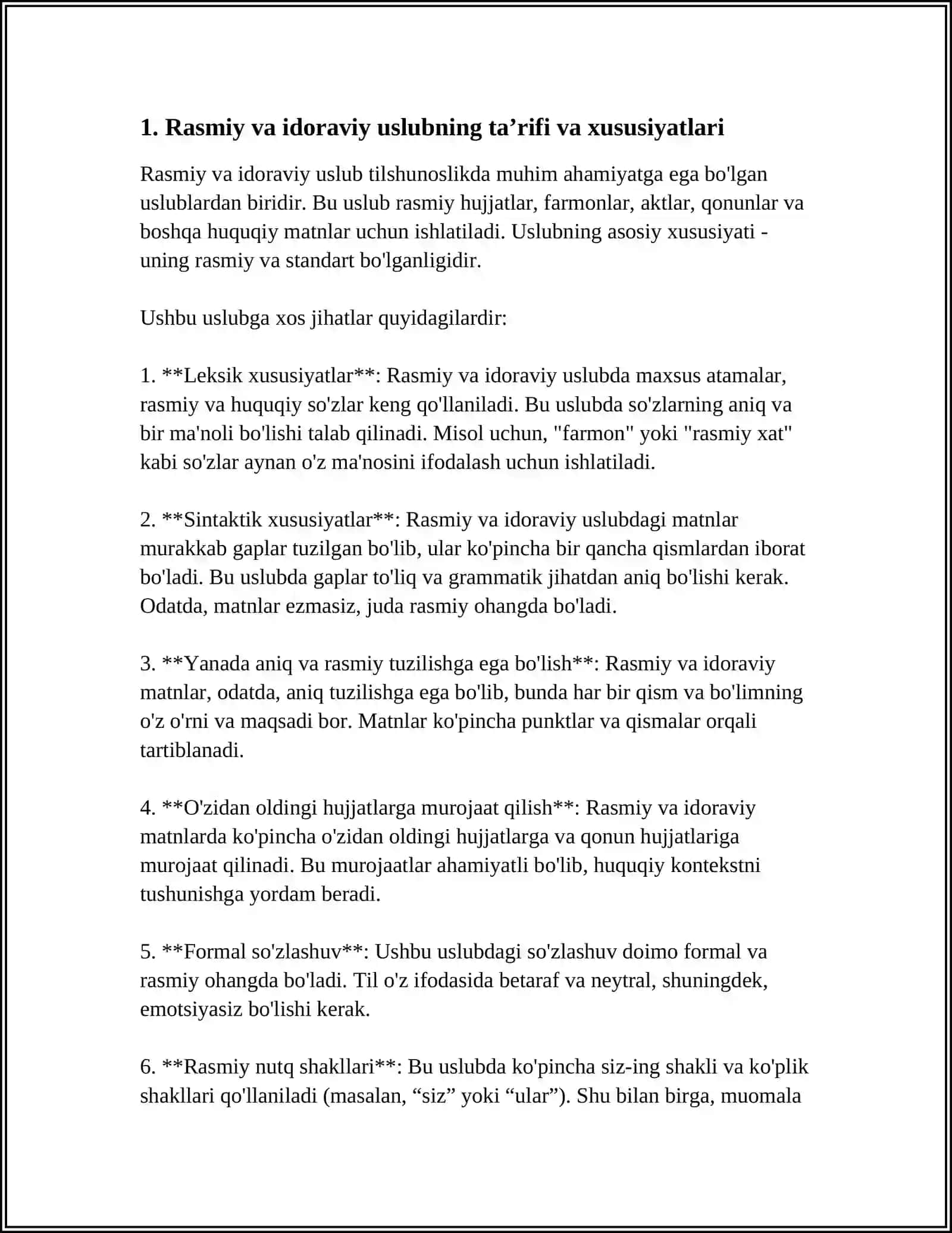 RASMIY VA IDORAVIY USLUBLAR 3