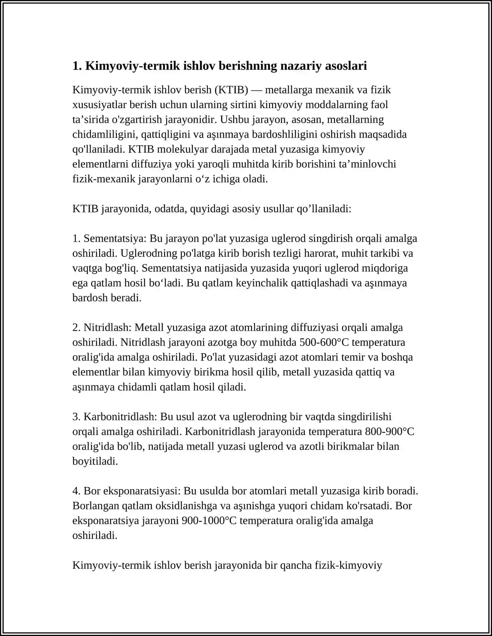 KIMYOVIY TERMIK ISHLOV BERISH 3
