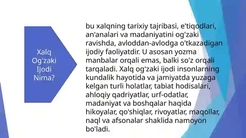 Xalq og’zaki ijodida tarbiyaga oid masalalarning ifodalanishi 3