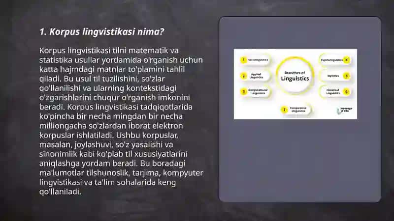 Korpus lingvistikasi 3