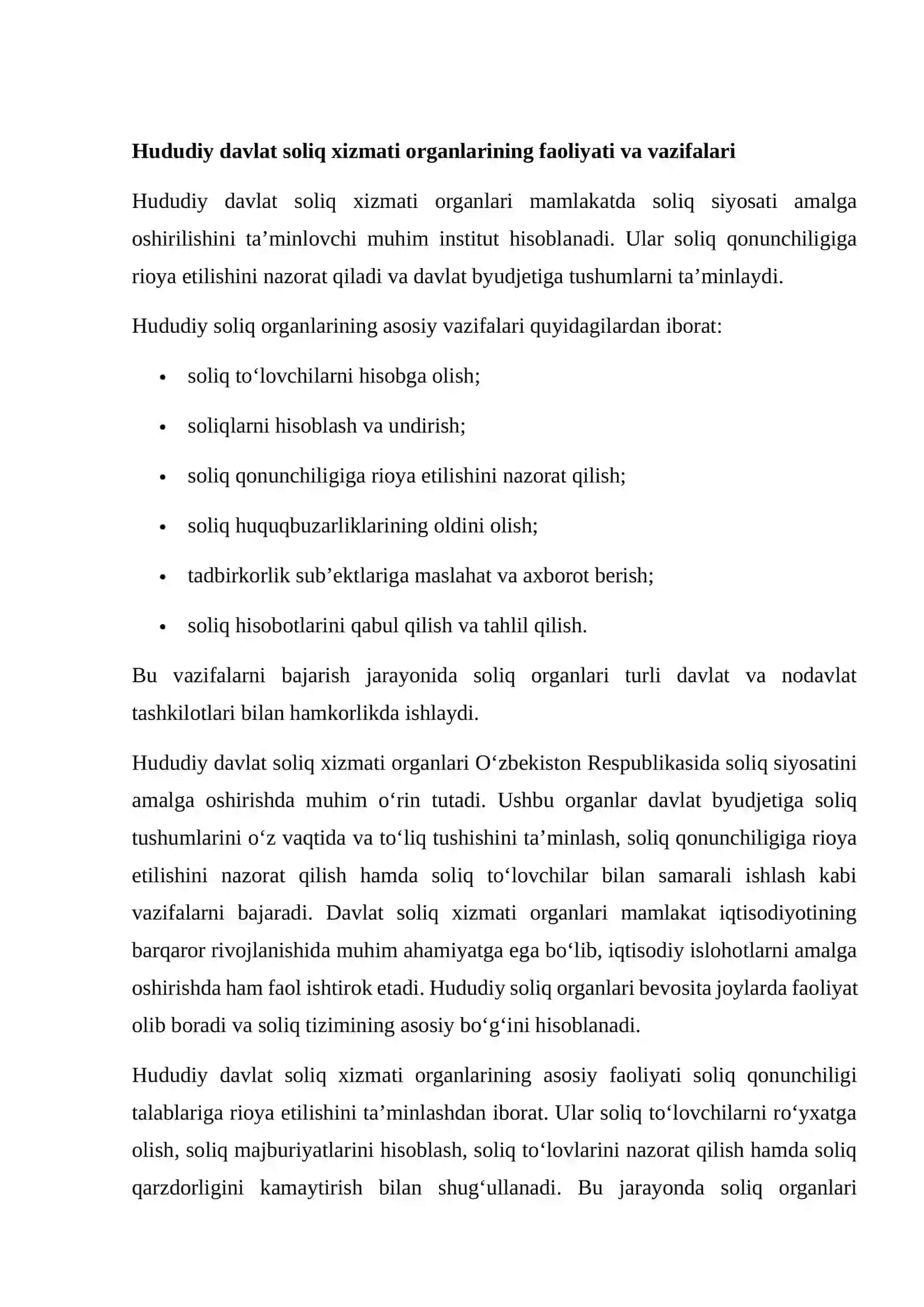 Davlat Soliq Xizmati 3