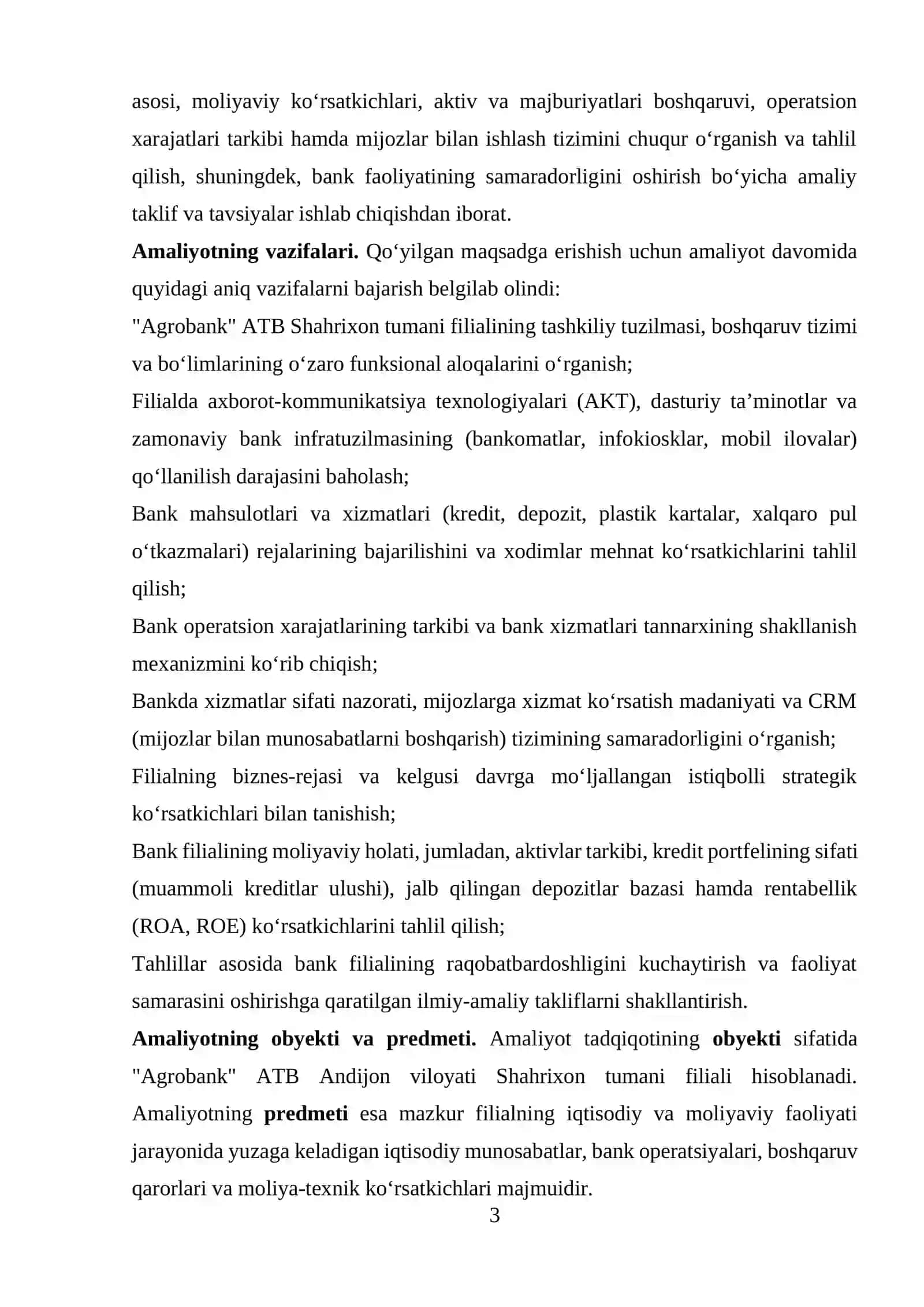 Bank xizmatlari va mahsulotlari 3