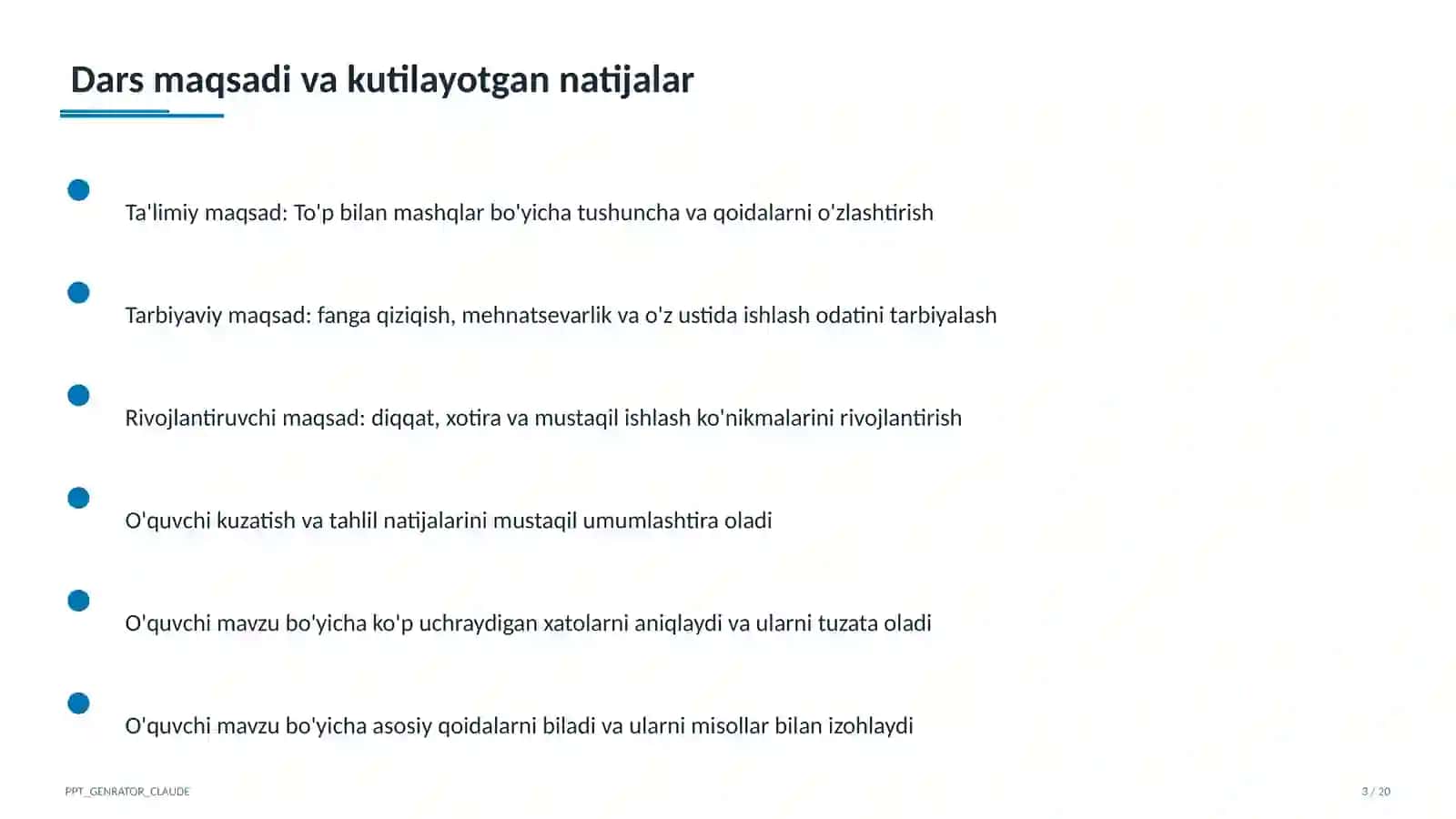 To'p bilan mashqlar (2-sinf) 3
