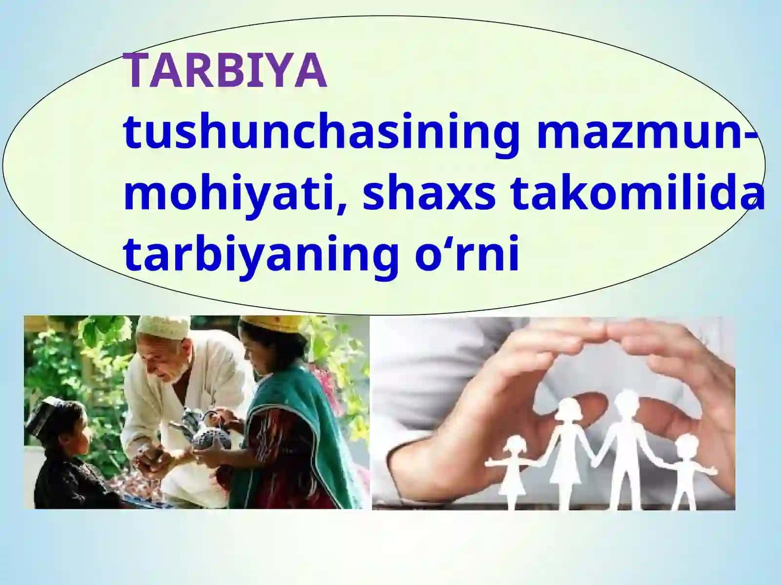 TARBIYA – HAYOT-MAMOT MASALASI 3