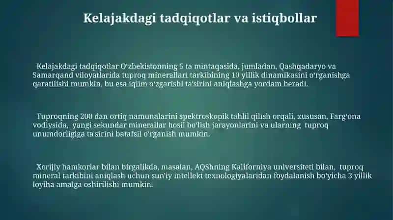 Tuproqlarni mineral tarkibi birlamchi va ikkilamchi minerallar 3