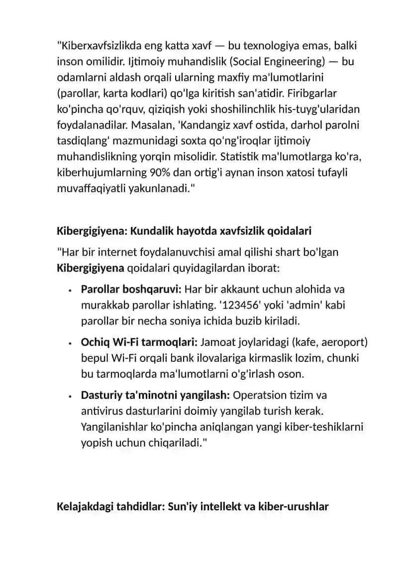 Raqamli dunyoda xavfsizlikning ahamiyati 3