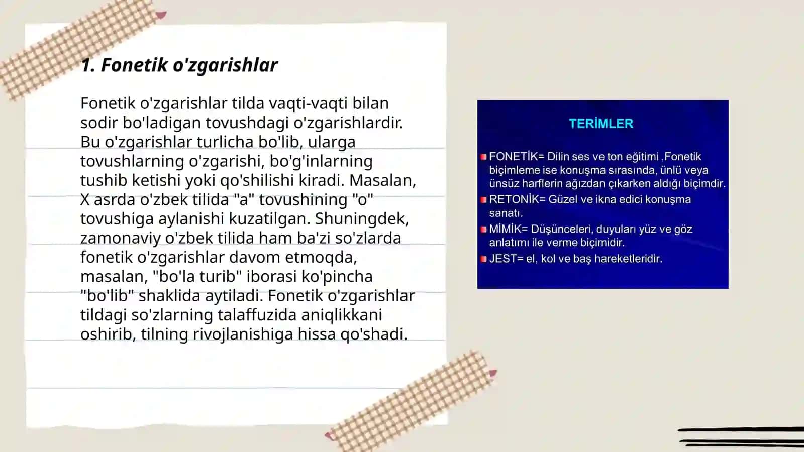 Fonetik hodisalar 3