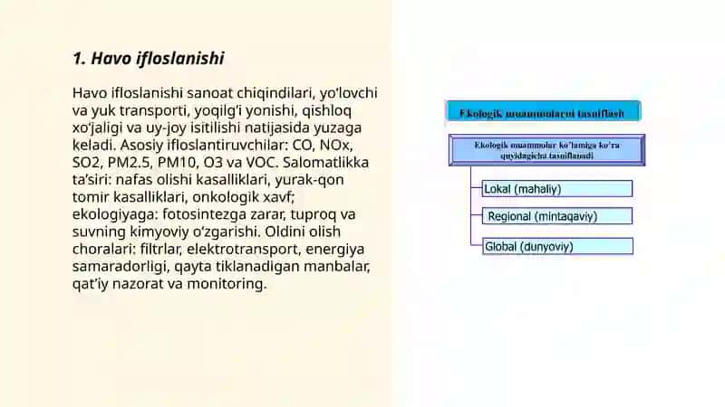 Ekologik muammolar 3