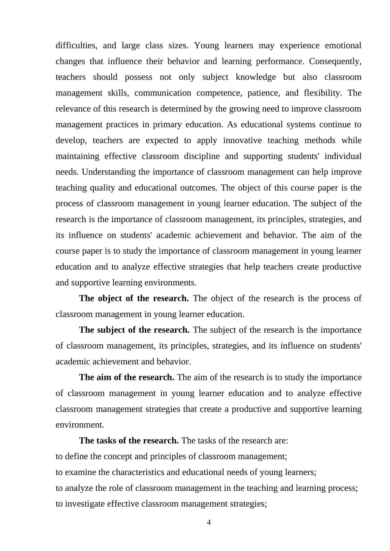 The Importance of Classroom Managment in Yozing Learner Education 3