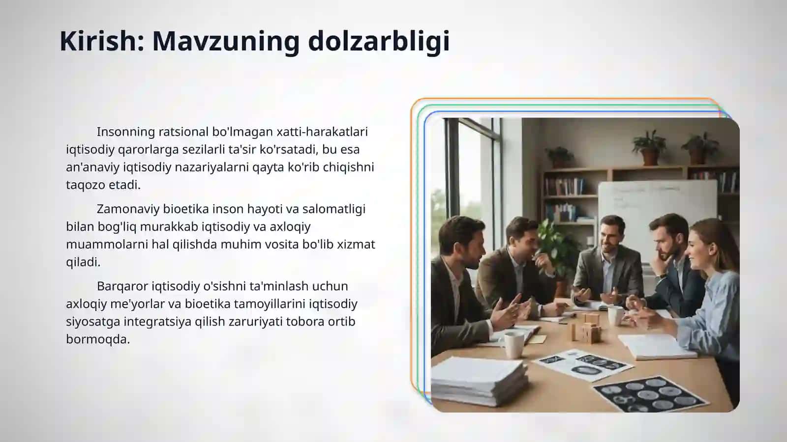 Xulq-atvor iqtisodiyoti va bioetika 3