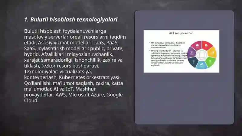 Raqamli iqtisodiyotning asosiy texnologiyalari 3