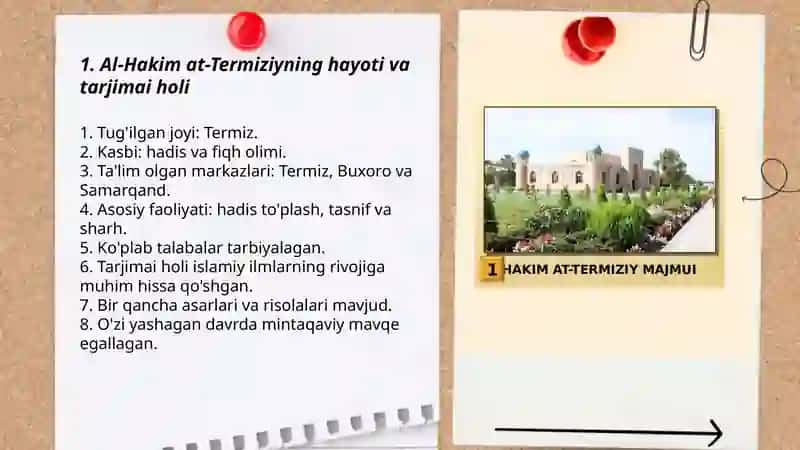 Al-Hakim at-Termiziyning hayoti va tarjimai holi 3