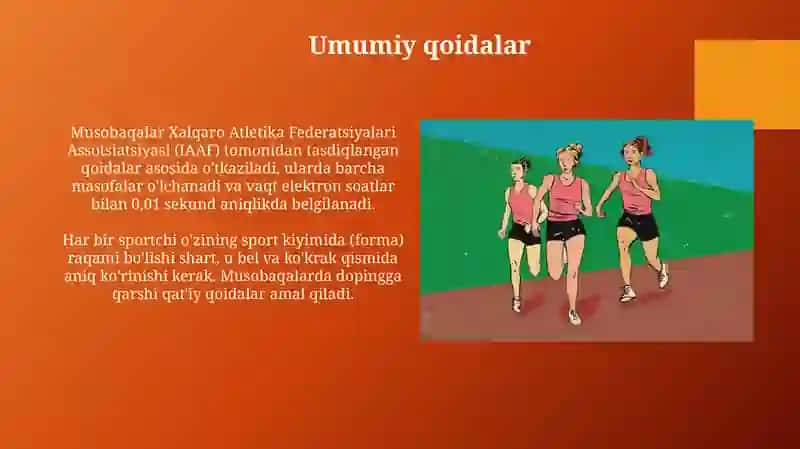 Yengil atletika turlari texnikasi 3