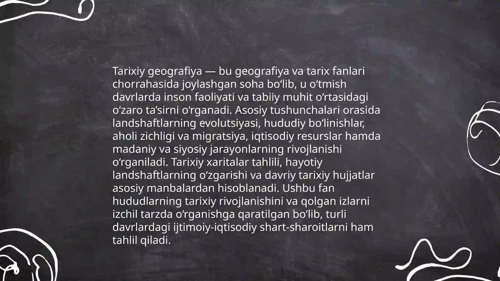 Tarixiy geografiya fanning maqsadi va vazifalari 3