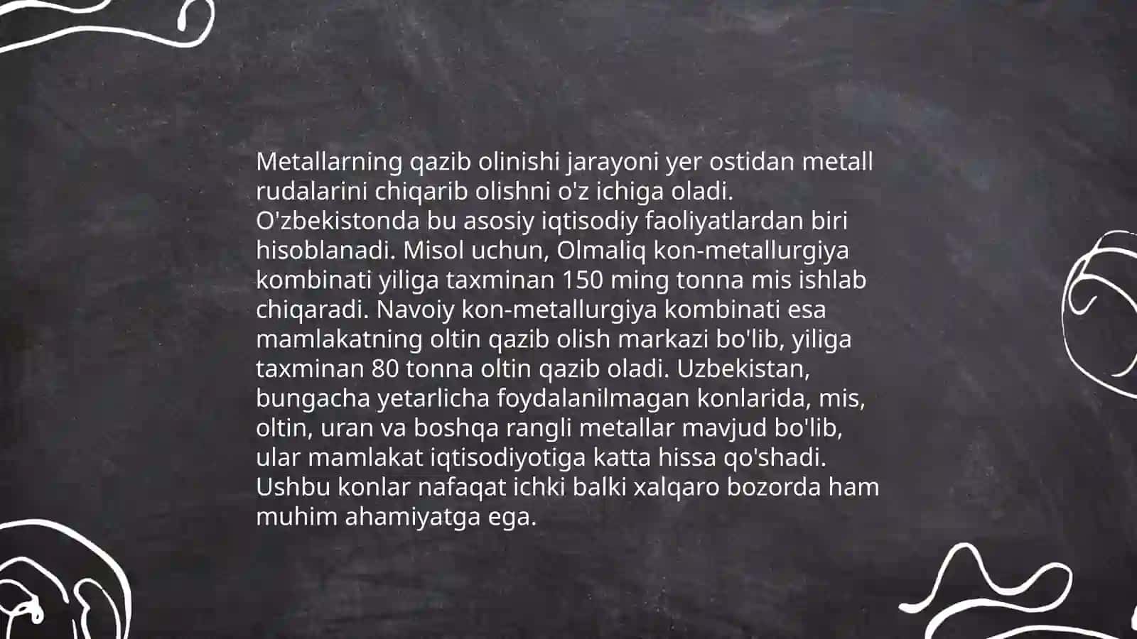 Metallmaslarning umumiy olinish usullari 3