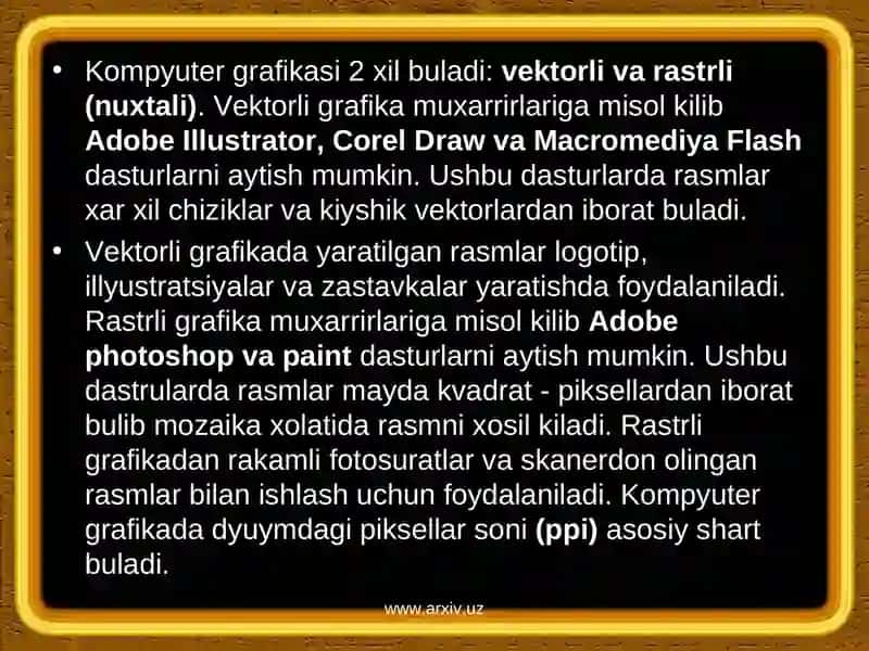 Kompyuter grafikasi 3