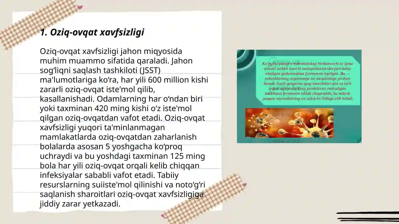 Aholi salomatligiga ta'siri etuvchi omillar 3