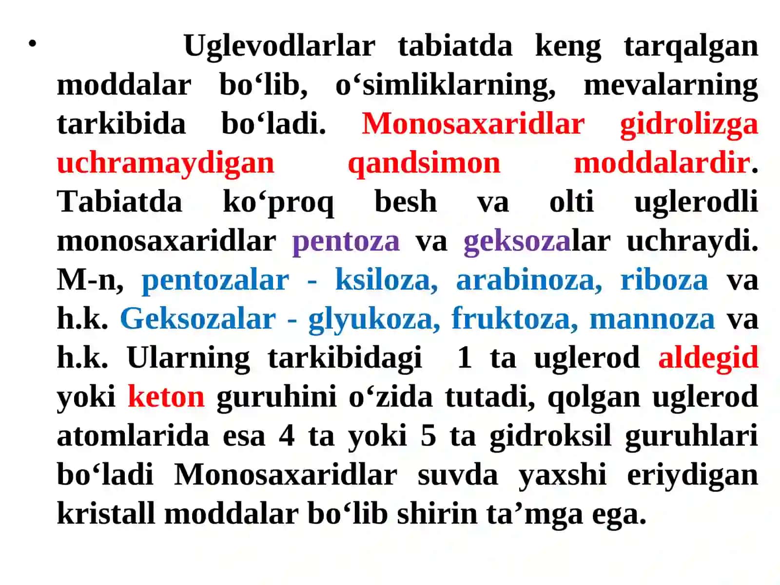 Uglevodlar 3