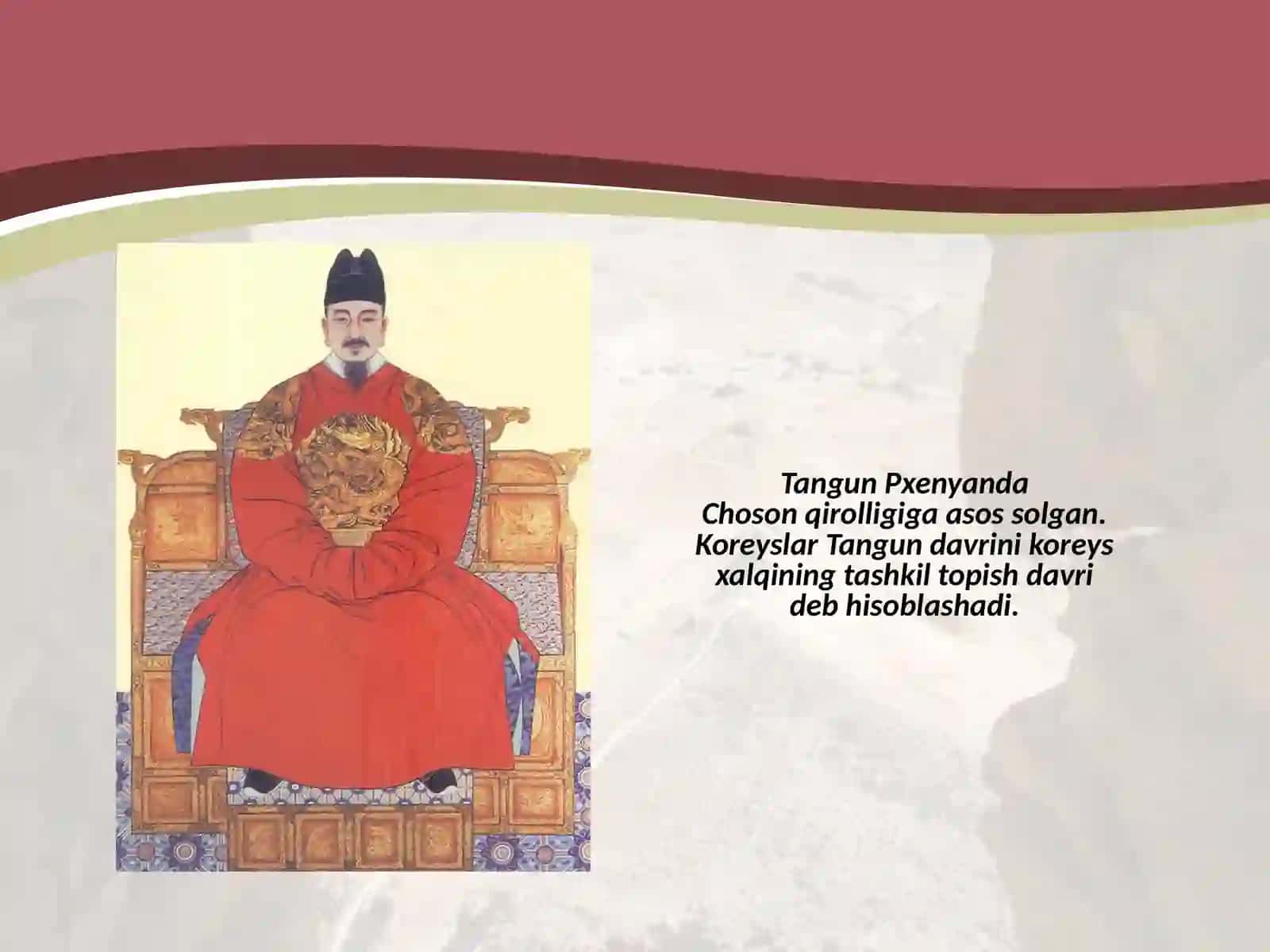 7-sinf Jahon tarixi fanidan Koreya tarixi dars taqdimoti 3