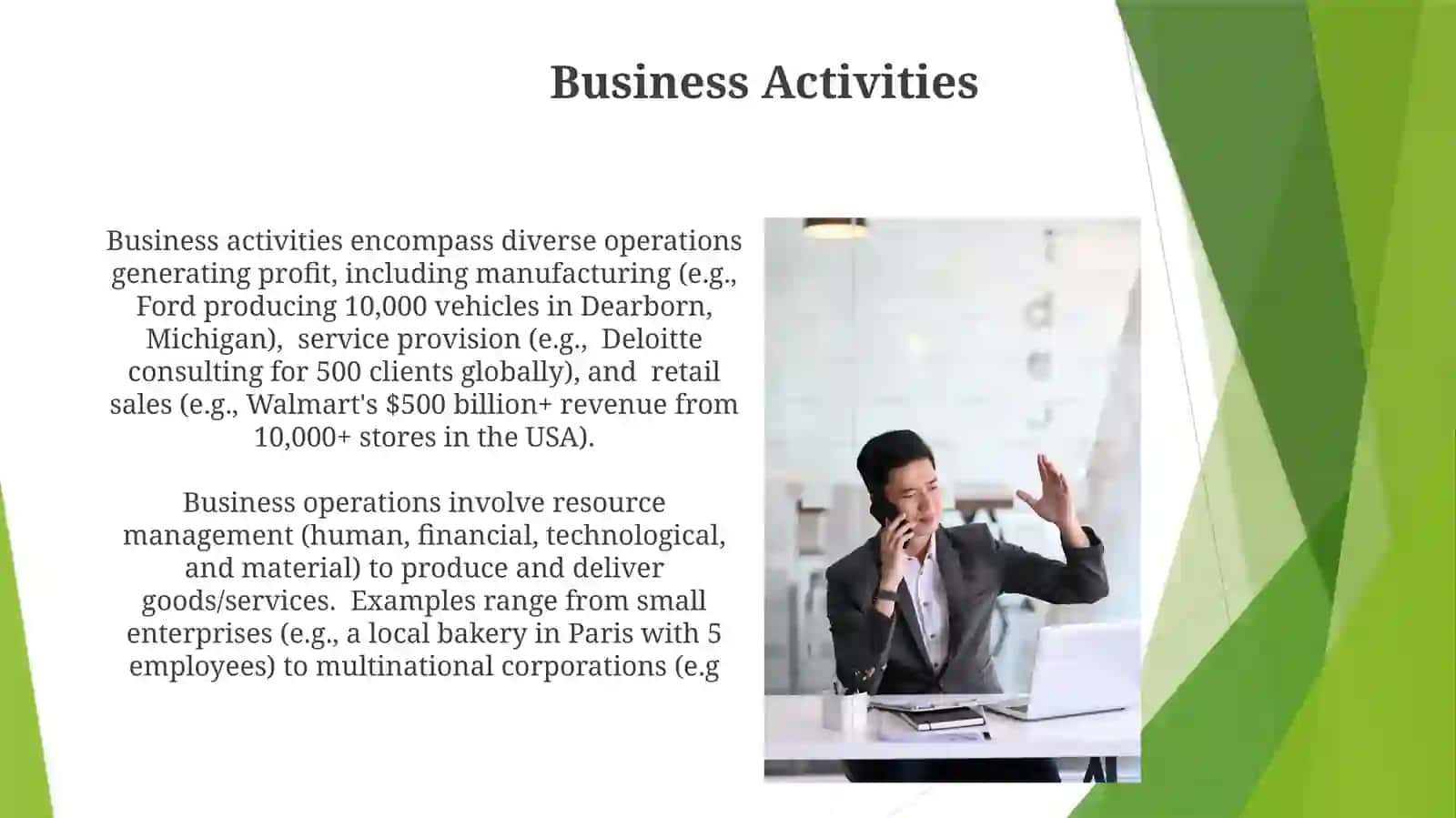 Business Activities 3