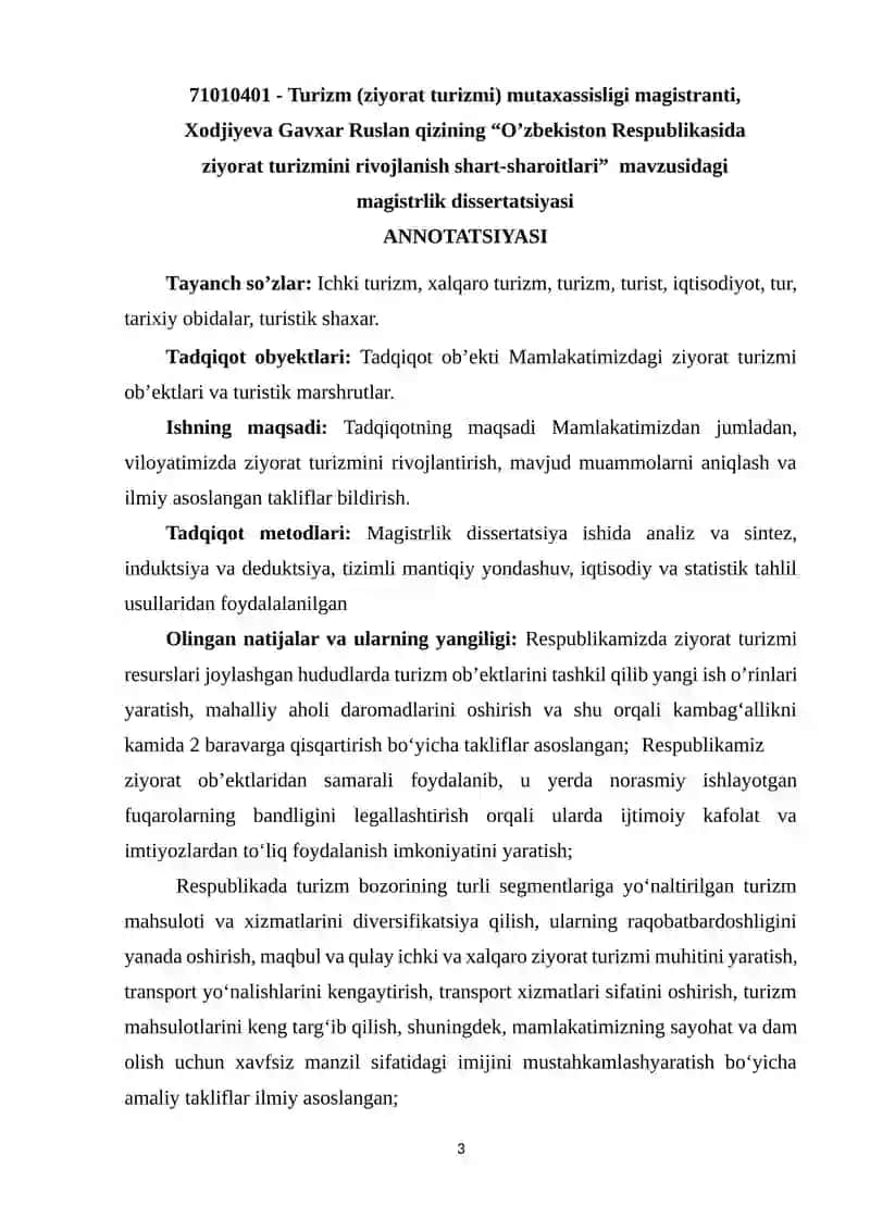 Magistrlik dissertatsiyasi Termiz davlat universitetida 3
