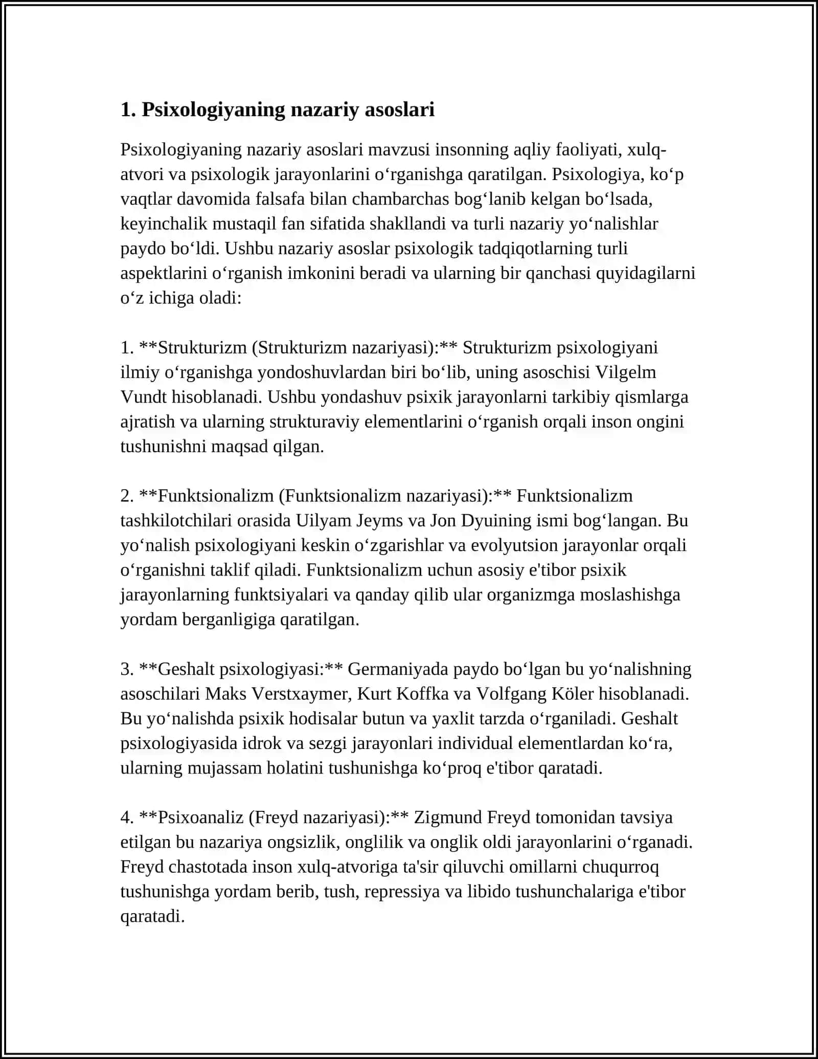 PSIXOLOGIYA FANINING PREDMETI 3